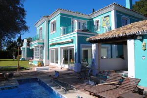 reforma de villa de lujo en marbella